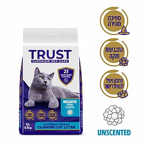 חול טראסט מתגבש בתוספת קרבון בריח בושם 10 ליטר חול טראסט מתגבש בתוספת קרבון בריח בושם 10 ליטר